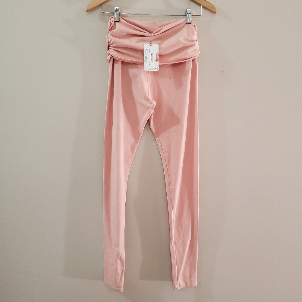 Jala Clothing - Blush pink yoga pants NWT